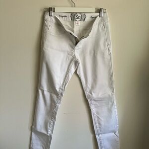 SO Classic White Denim Pants